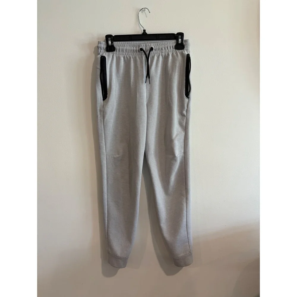 Old Navy Dynamic Fleece Jogger Boys XL (14-16) Gray Zip Pockets‎